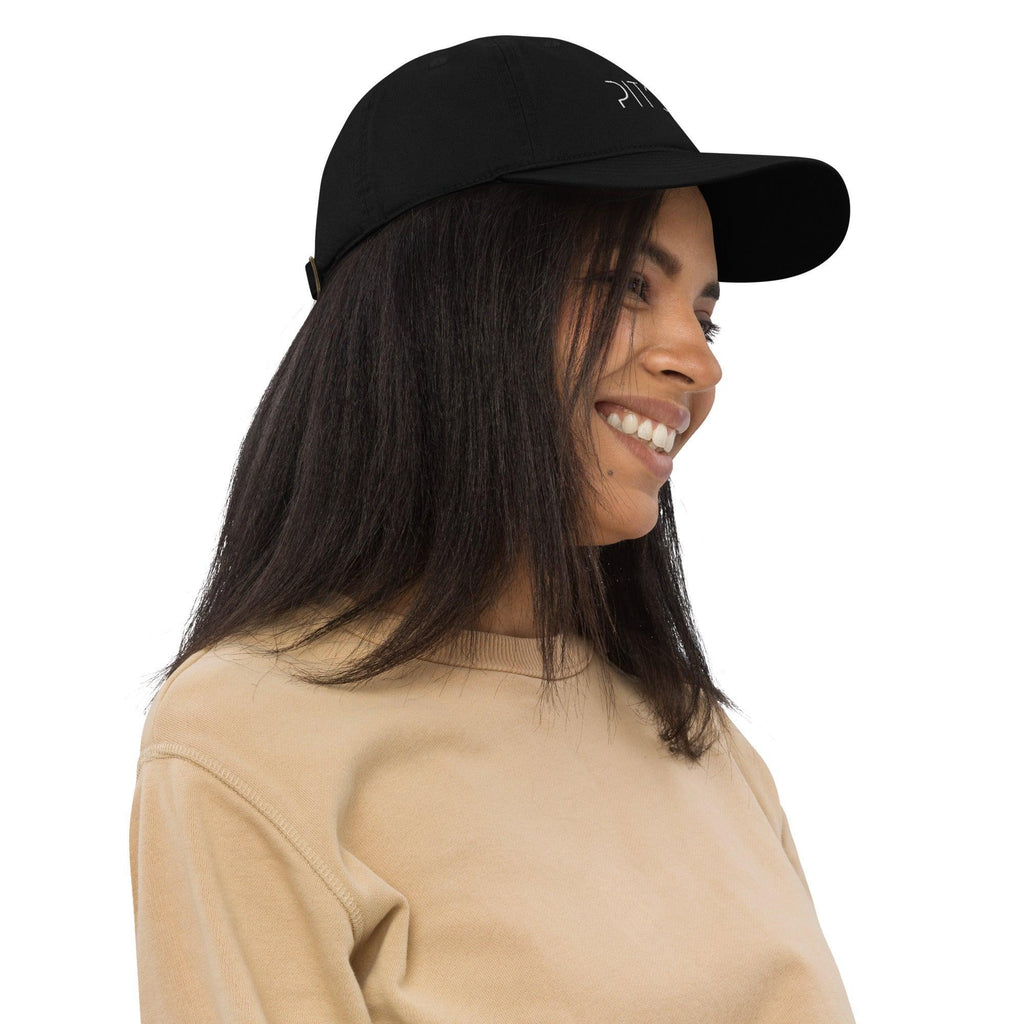 Black Baseball Cap in Organic Cotton