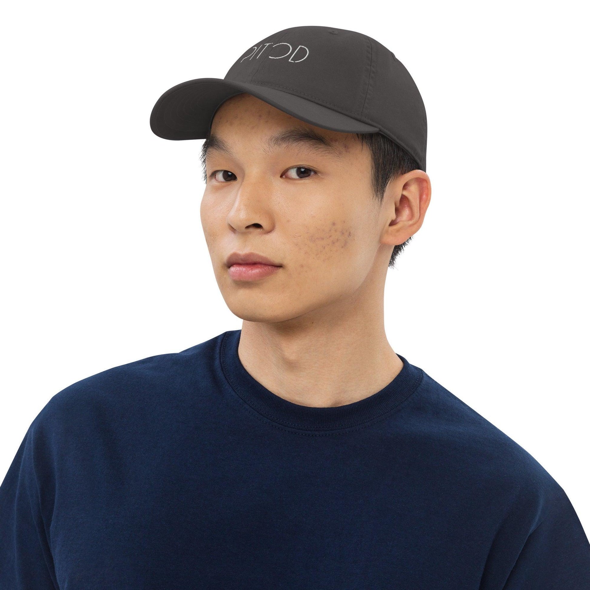 Baseball Cap in Organic Cotton Grey