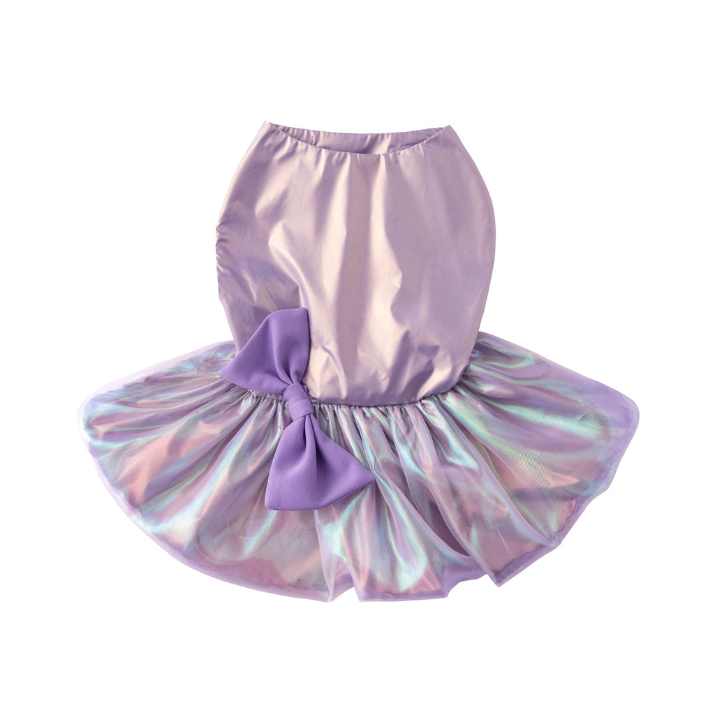 Bowknot Glossy Summer Dress