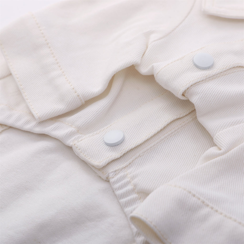 White Denim Jacket