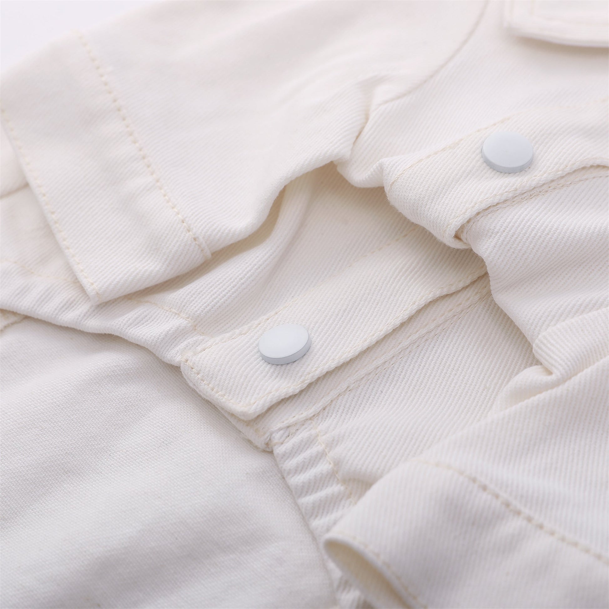 White Denim Jacket