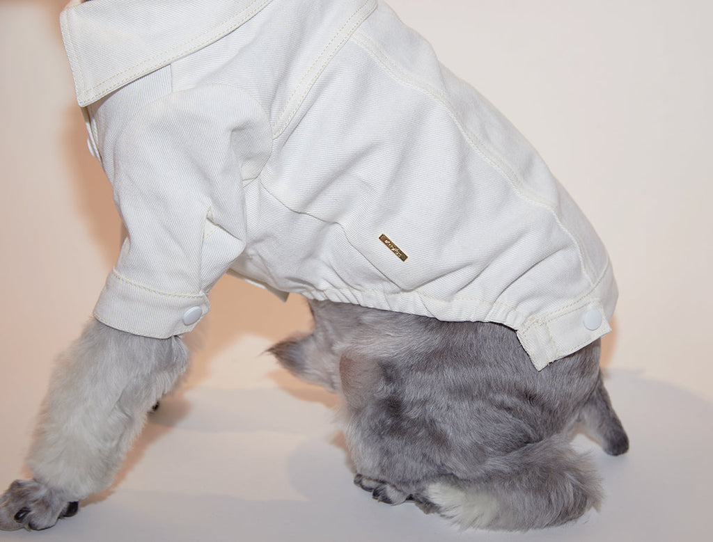 White Denim Jacket