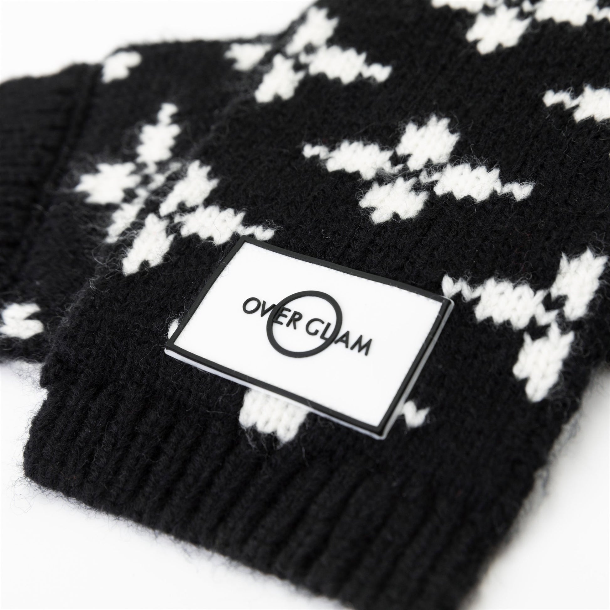 Floral Jacquard Woolen Pet Scarf
