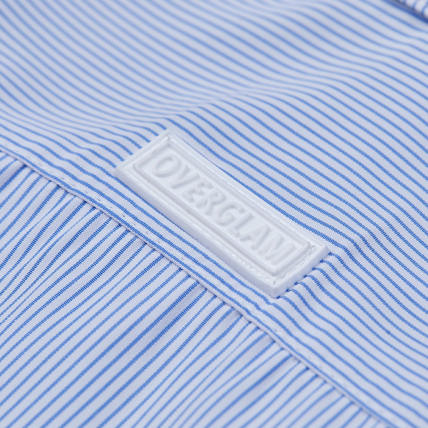 Striped Cotton Shirt in Blue or Pink