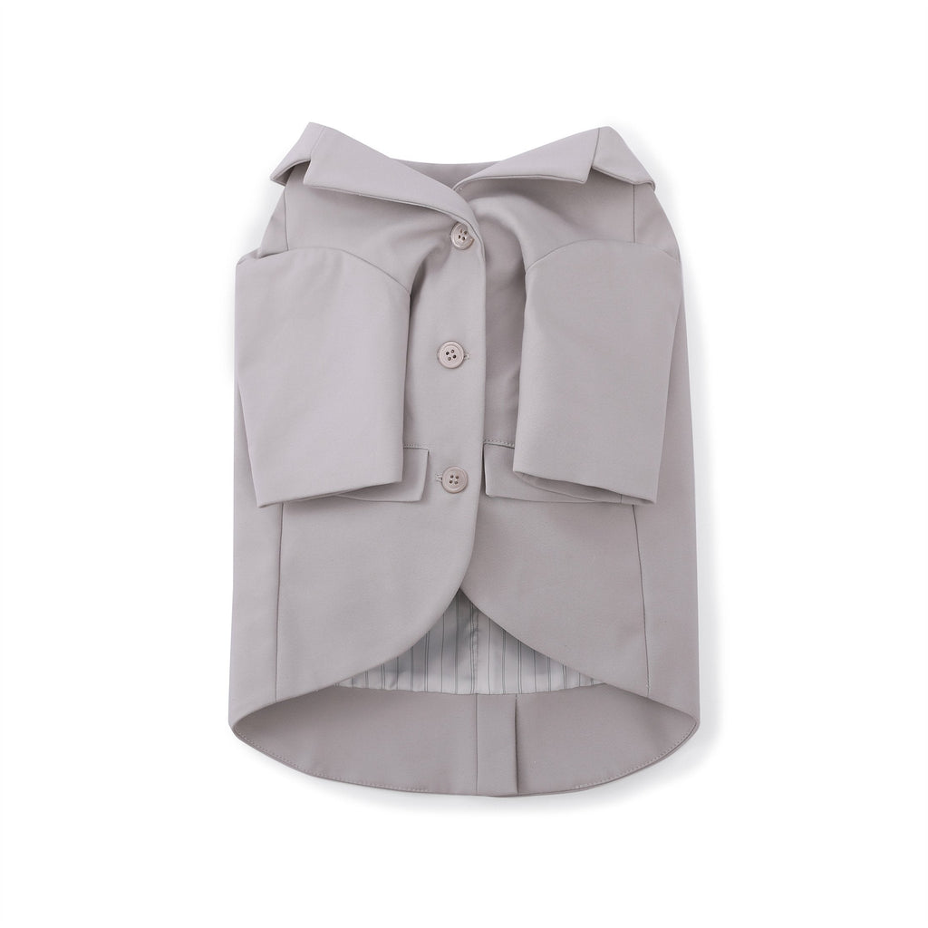 Complete Suit Set with Embroidered Necktie