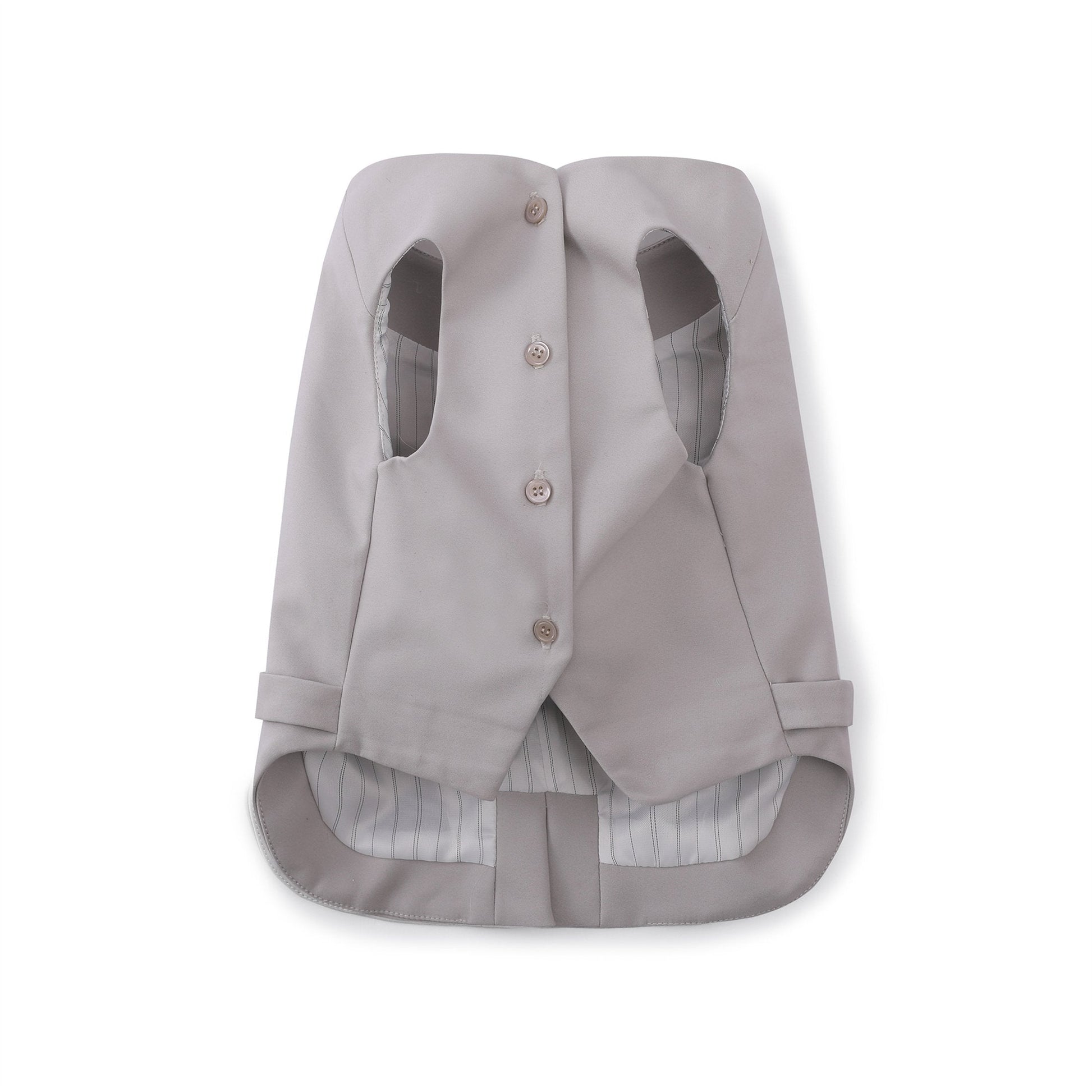 Complete Waistcoat Set with Shirt and Embroidered Tie