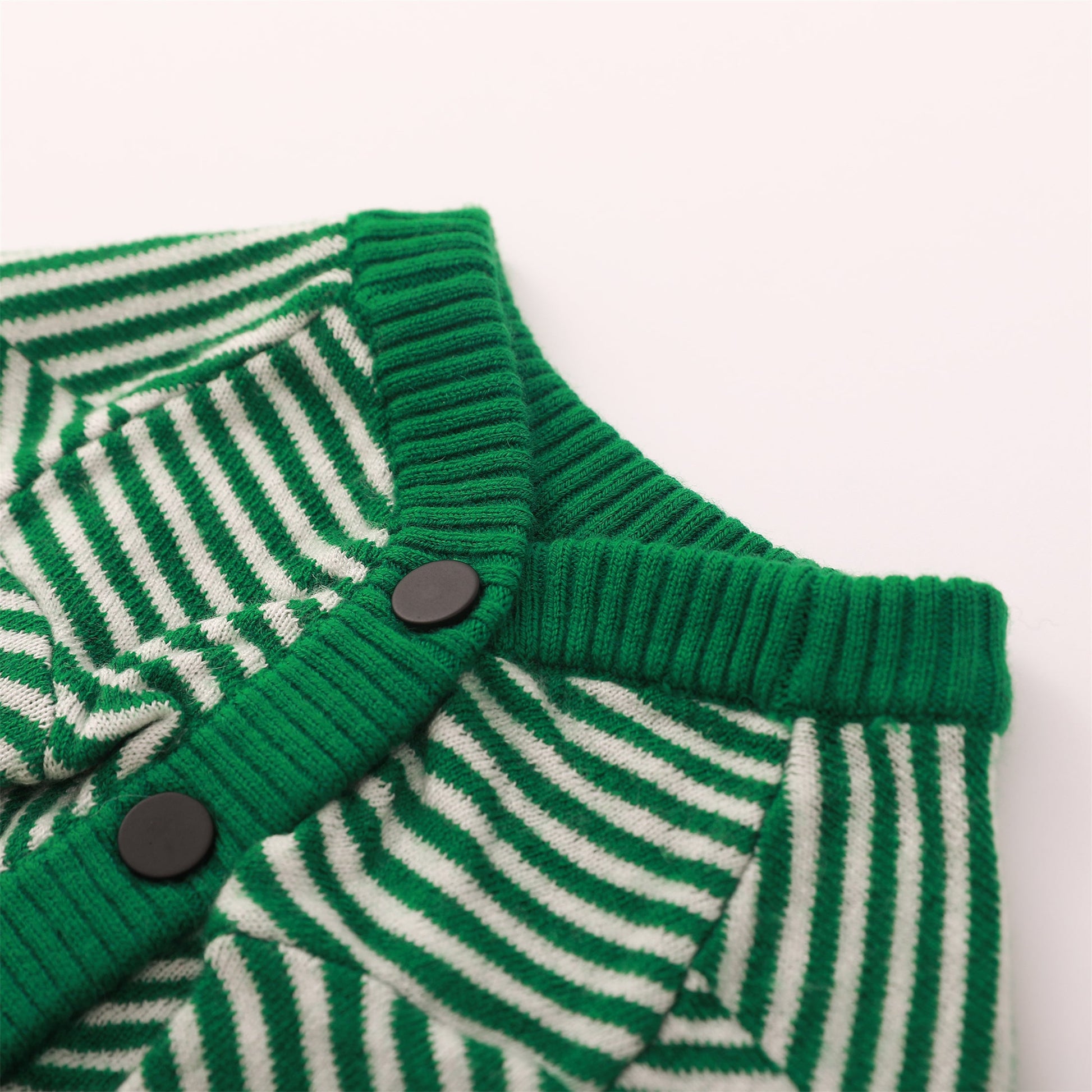 Zig Zag Striped Cardigan Sweater