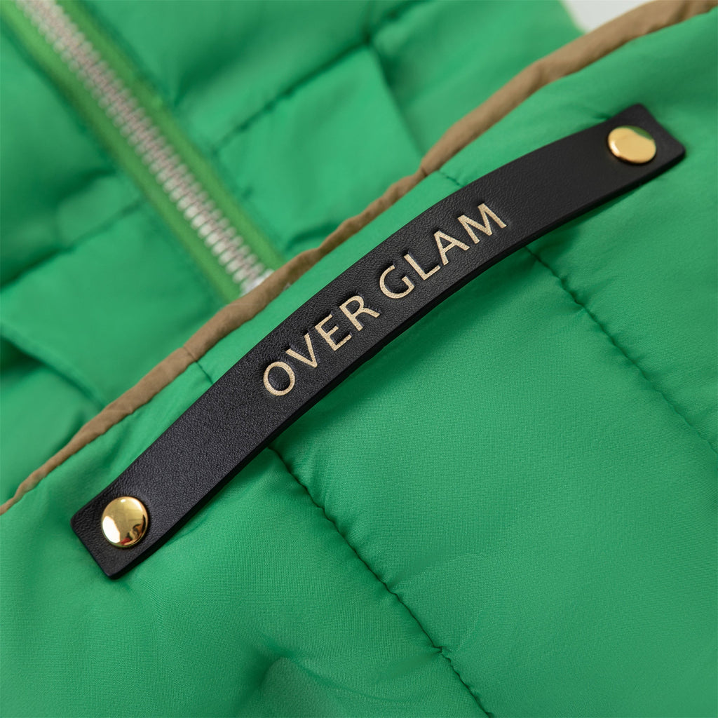 Zip Up Puffer Jacket with Hood