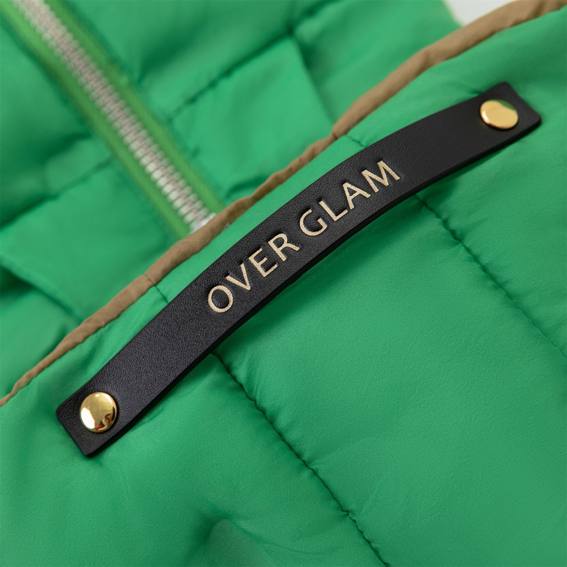 Zip Up Puffer Jacket with Hood