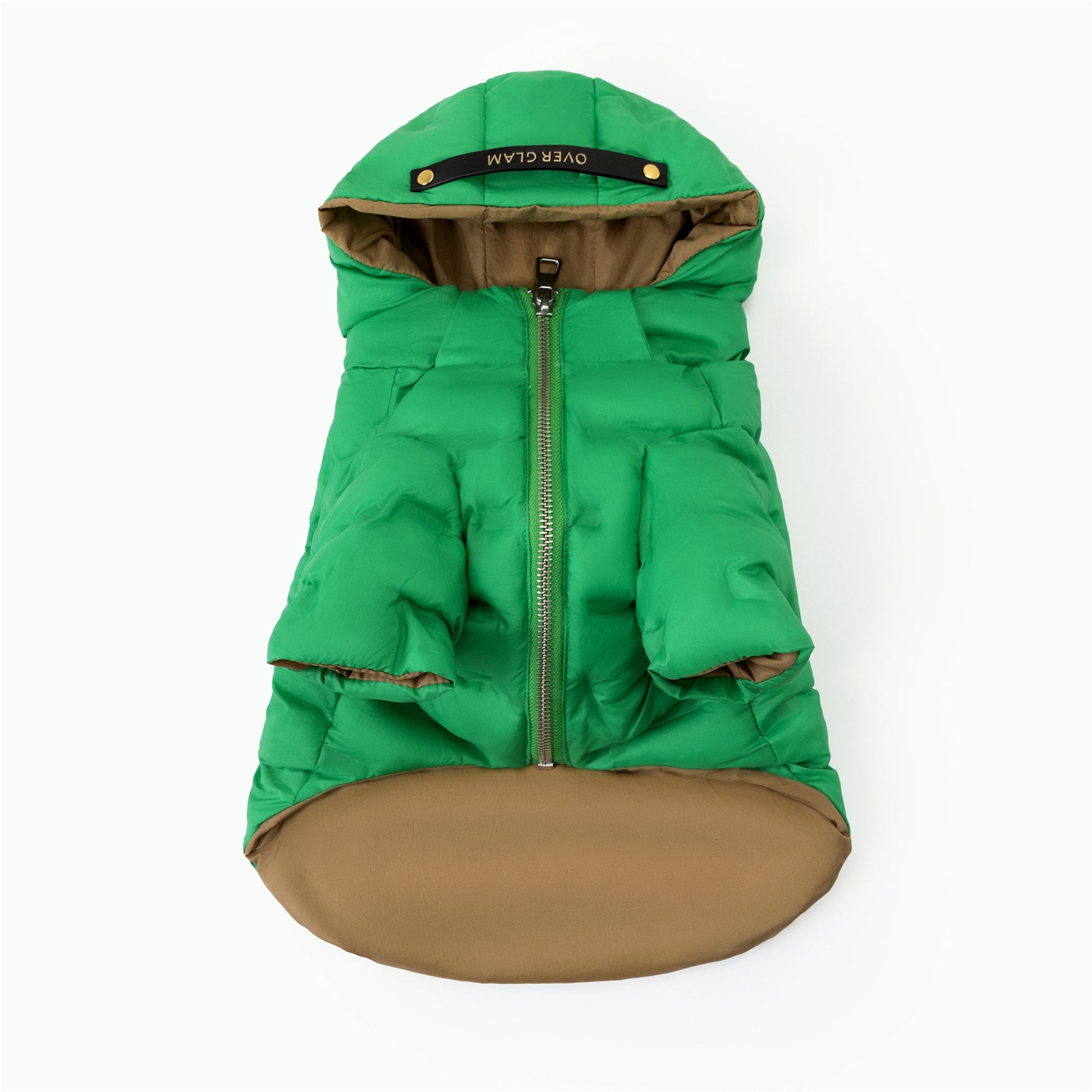 Zip Up Puffer Jacket with Hood