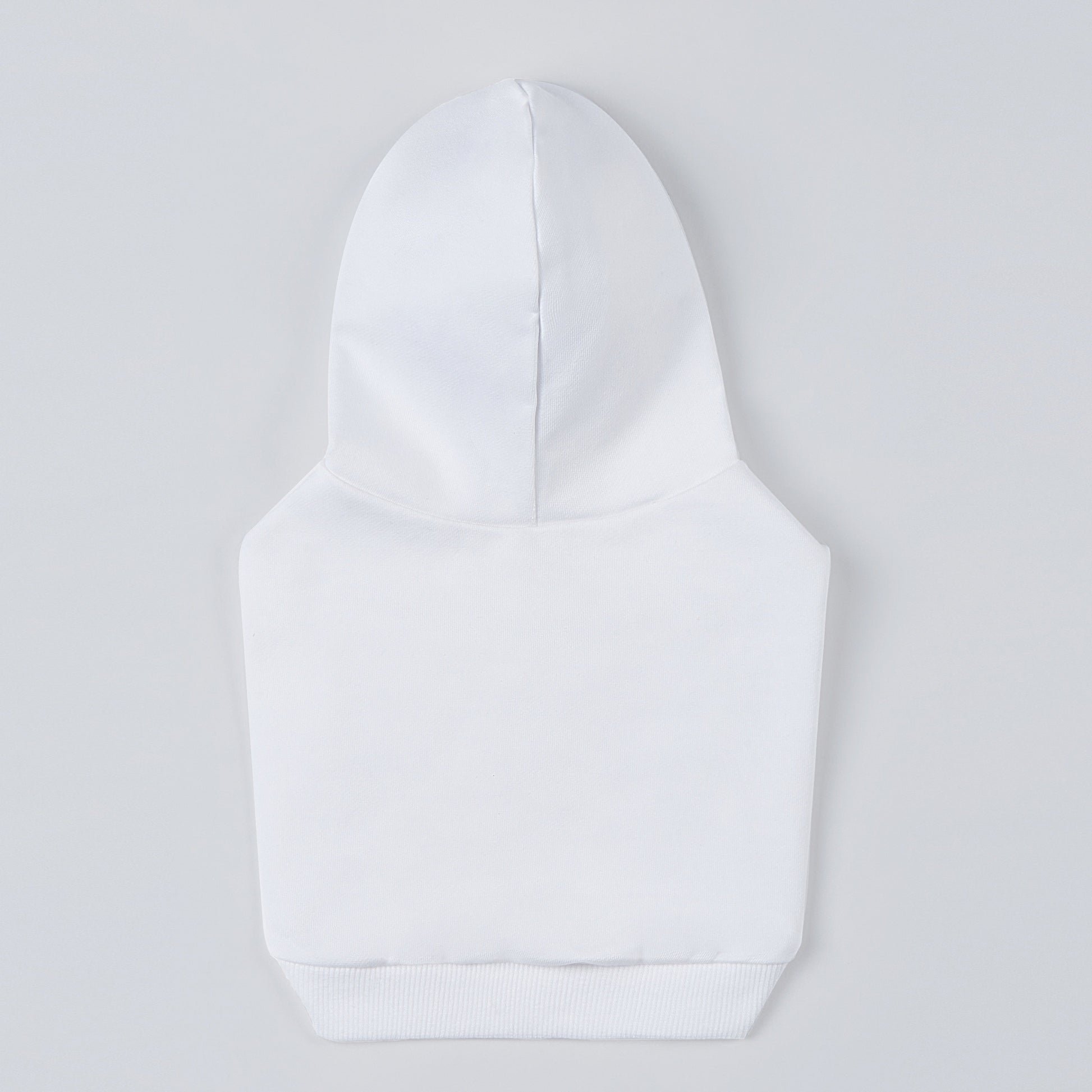 Stick Figure Hoodie in White and Mint Green