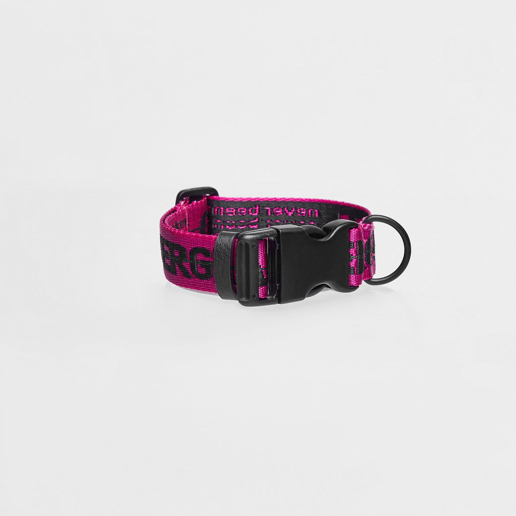 Ribbon Collar in Rose and Green
