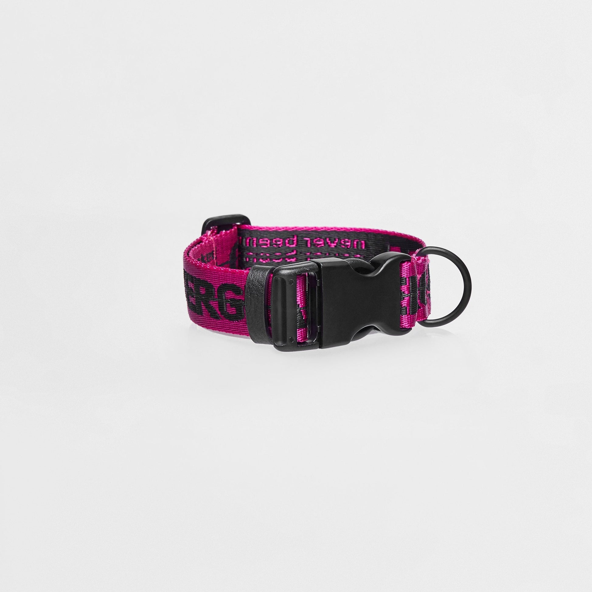 Ribbon Collar in Rose and Green