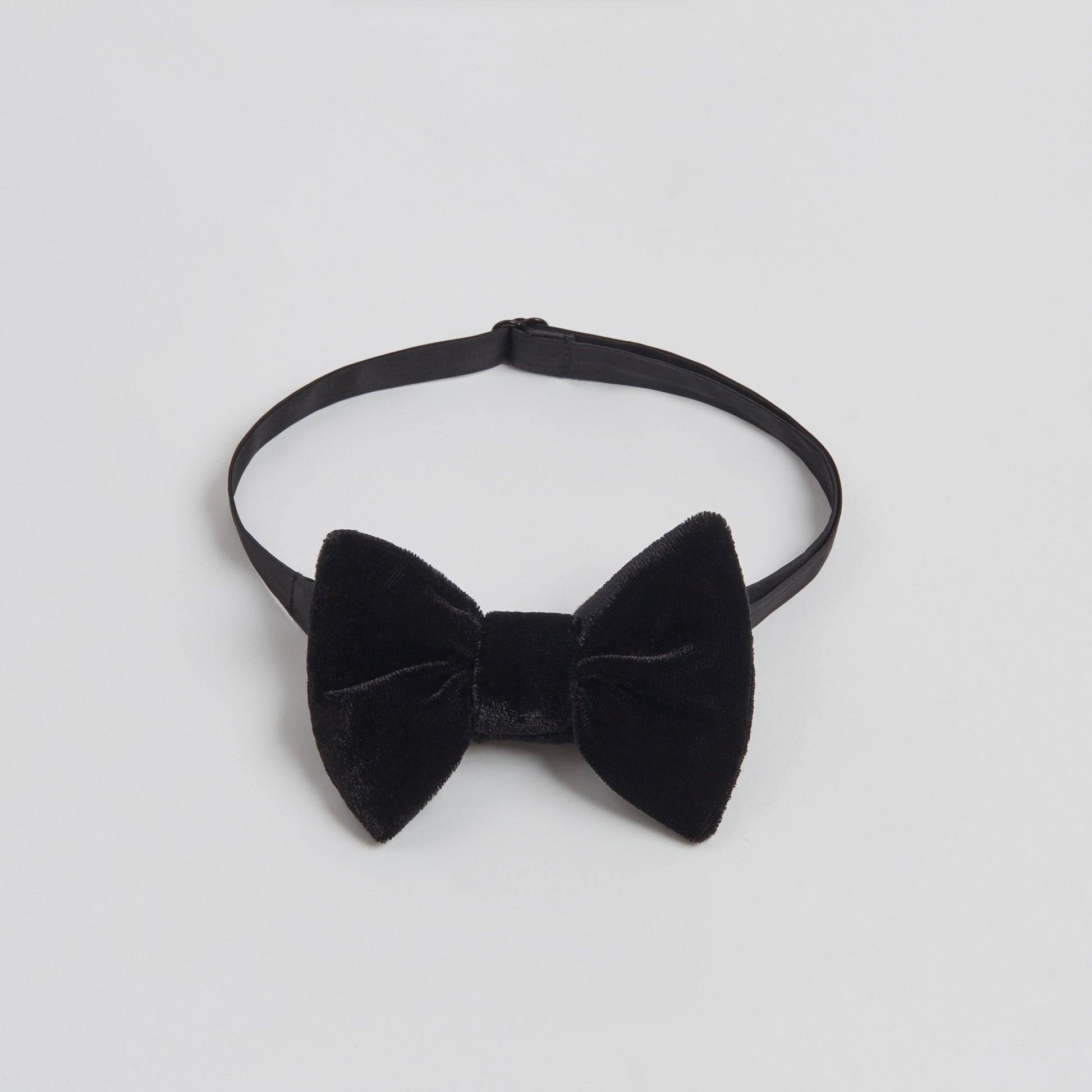 Black Velvet Bow Tie
