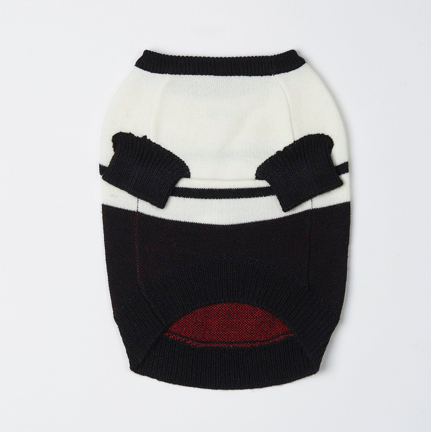 Logo Stripe Jumper Black