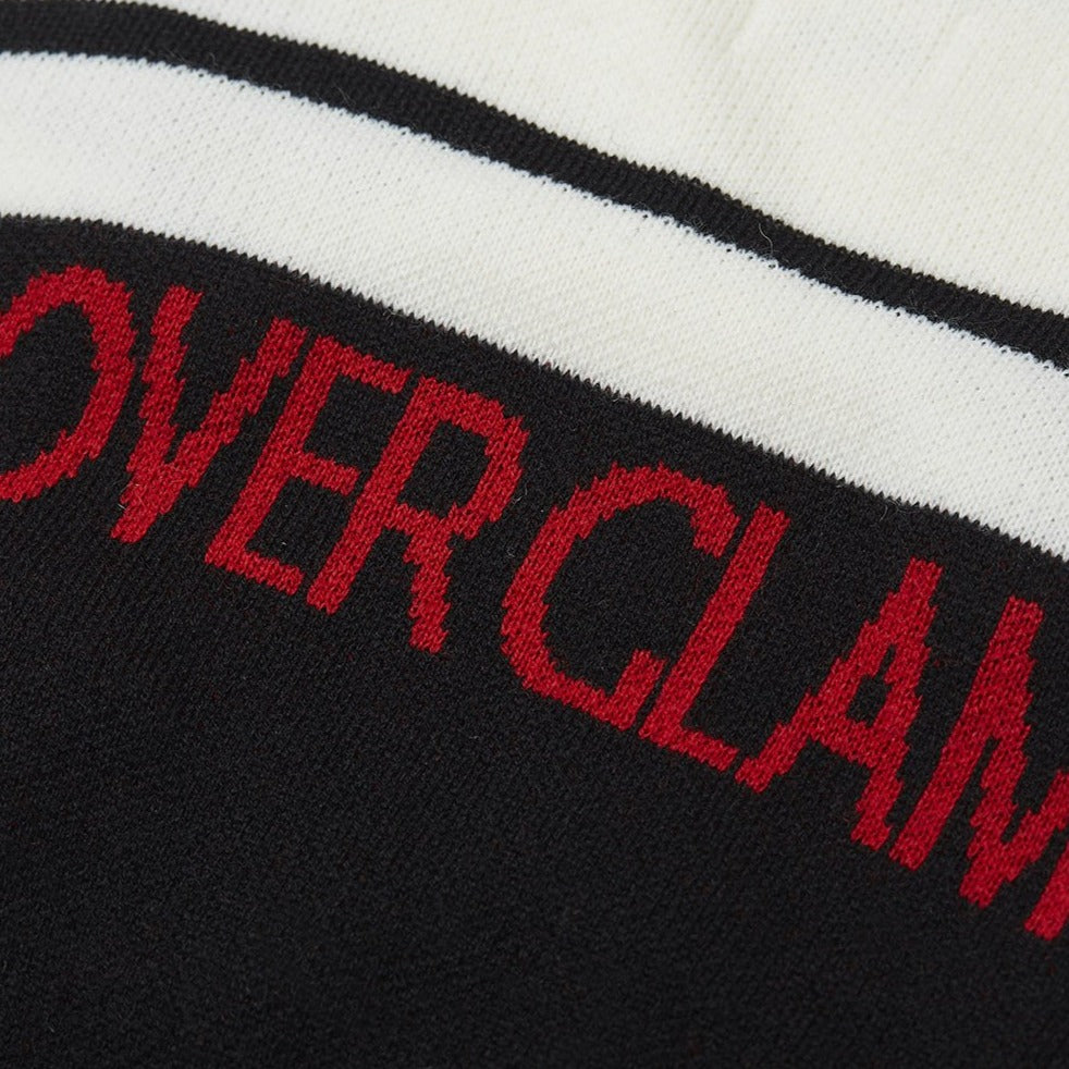 Logo Stripe Jumper Black