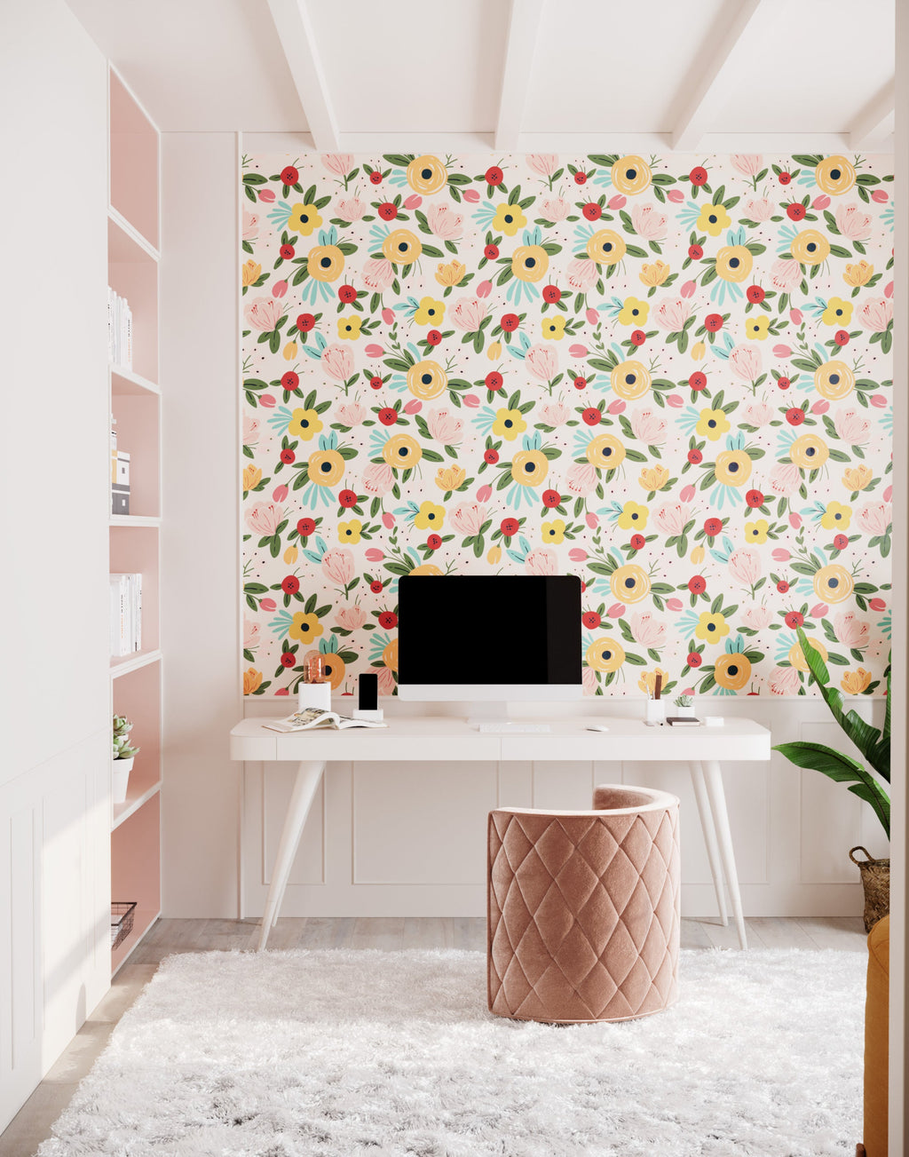 Oxford Floral Wallpaper