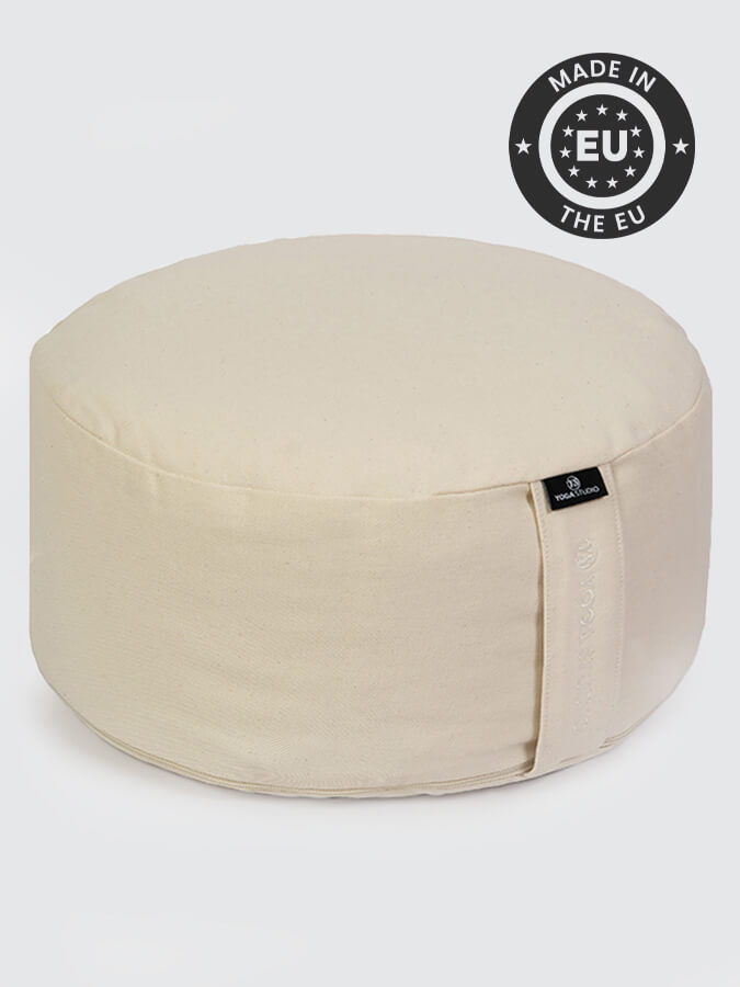 Large Organic Buckwheat Meditation Cushion