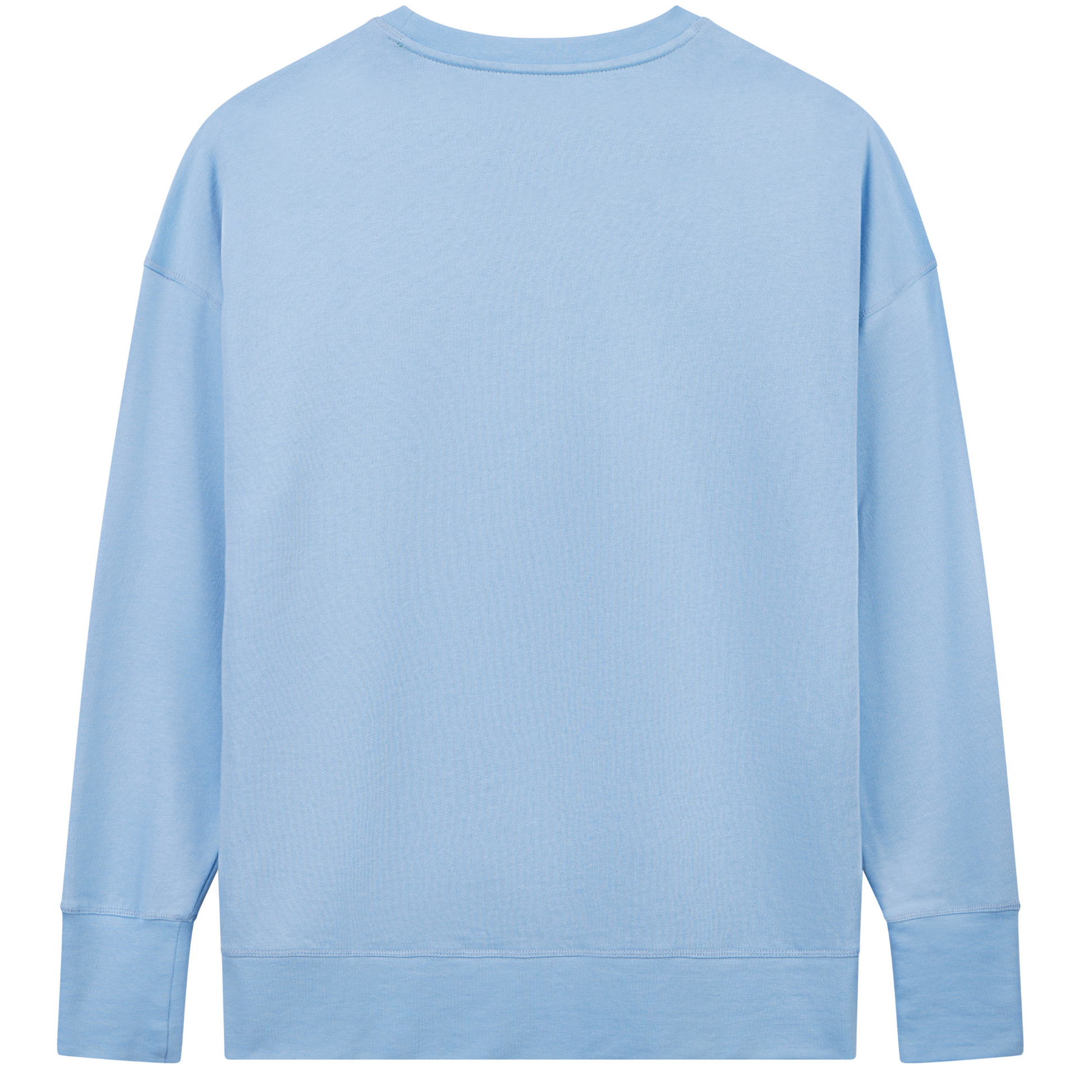 Longline Unisex Sweatshirt in Organic Cotton and Modal