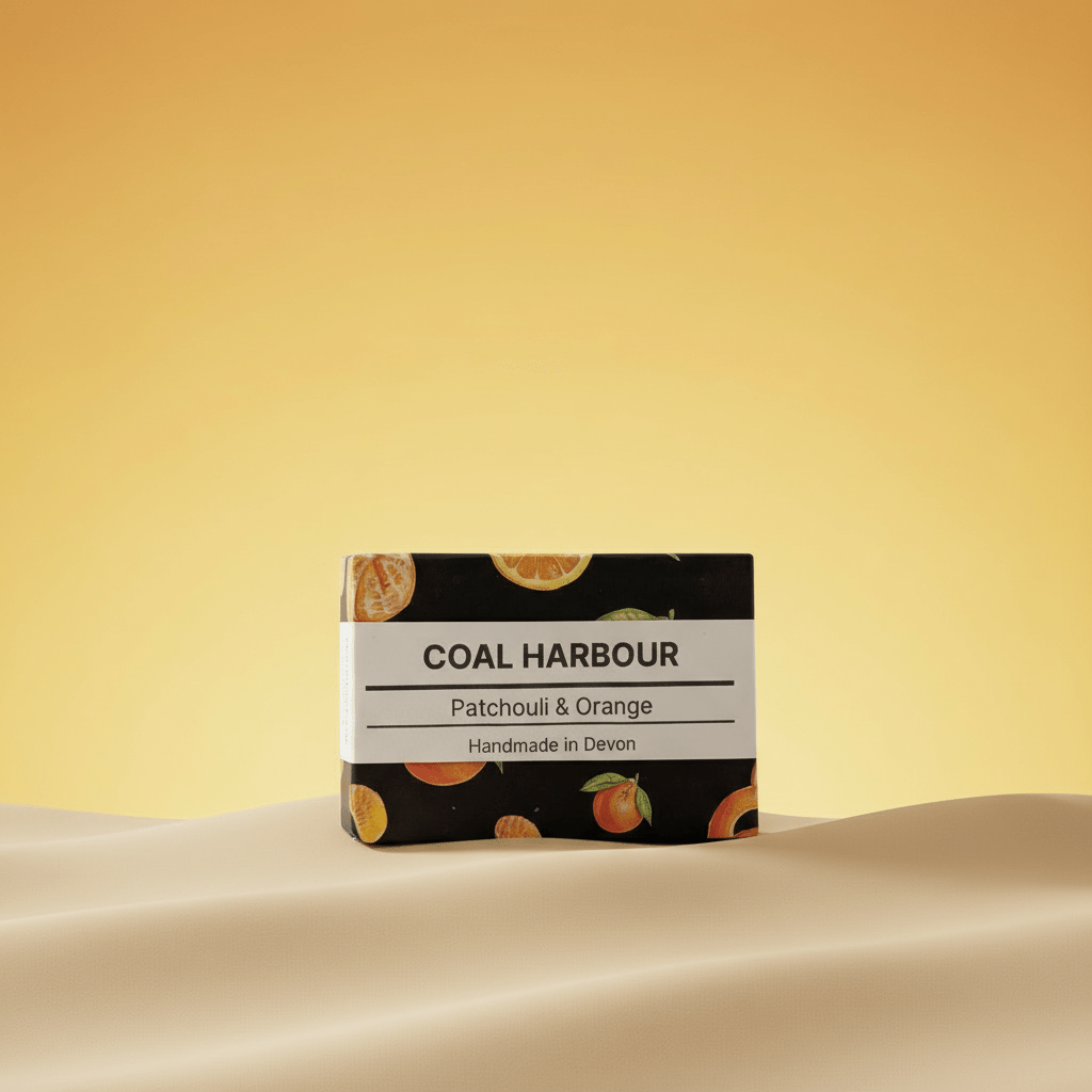 Patchouli and Orange Charcoal Soap Bar 100g