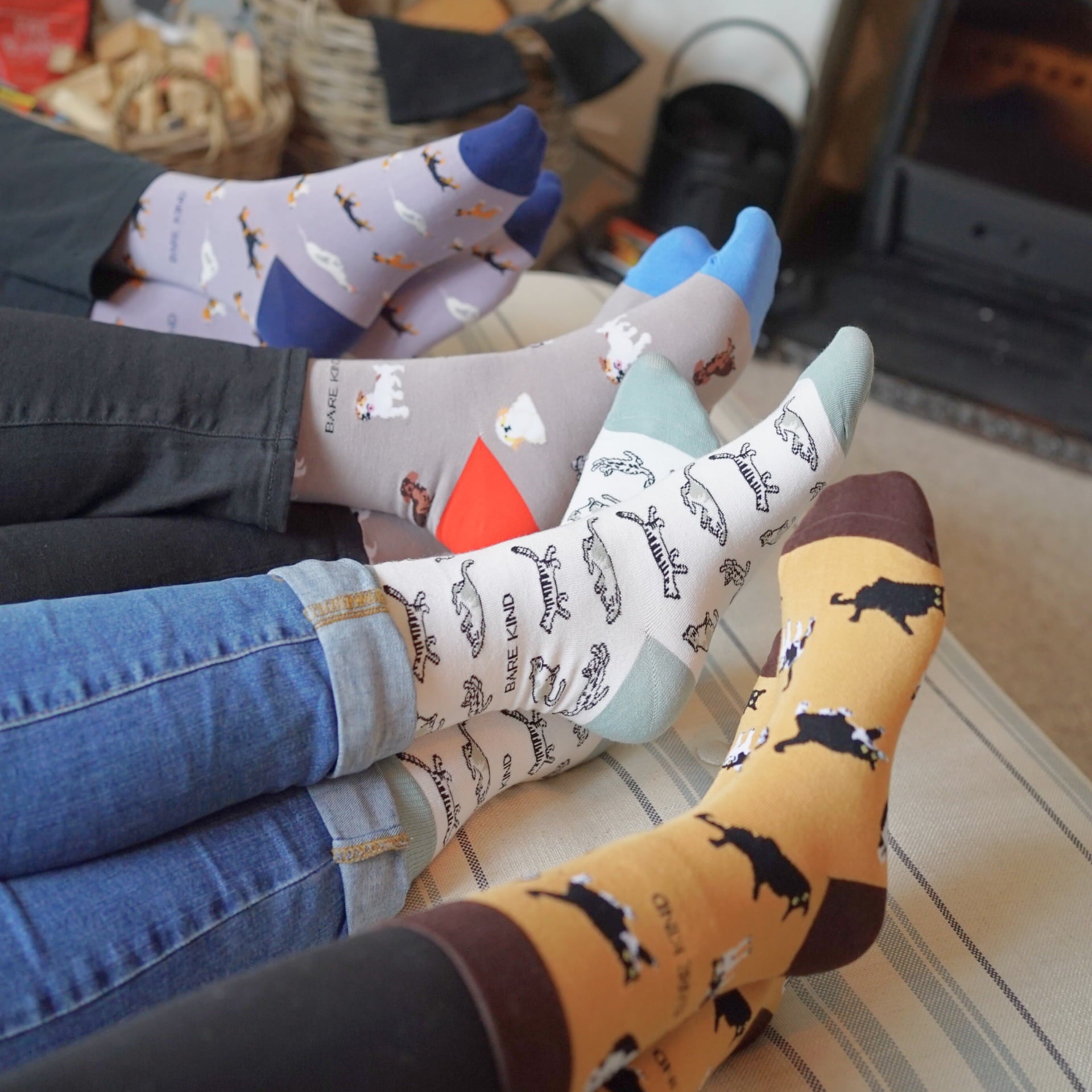 Paws and Claws Bamboo Sock Set