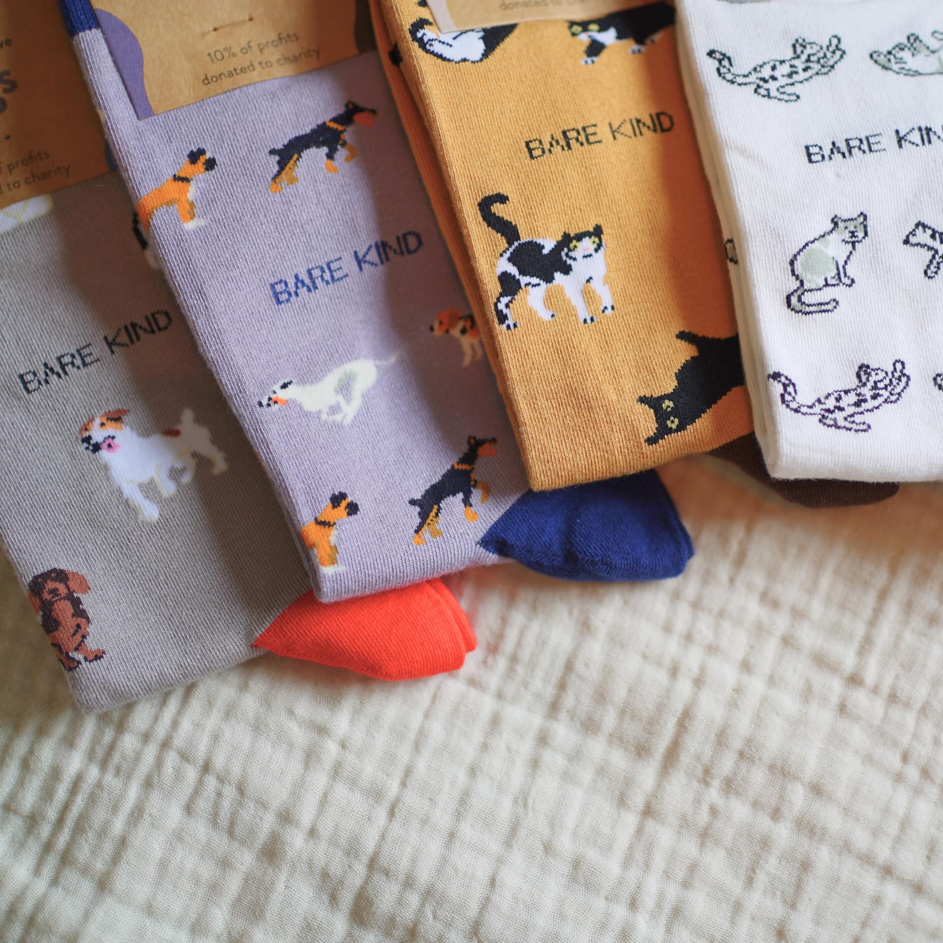 Paws and Claws Bamboo Sock Set