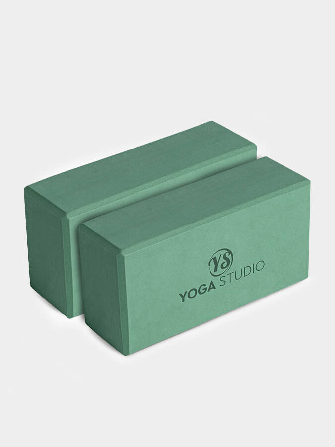 EVA Yoga Brick Twin Pack