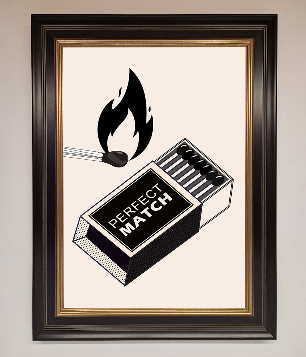 Perfect Match Framed Print