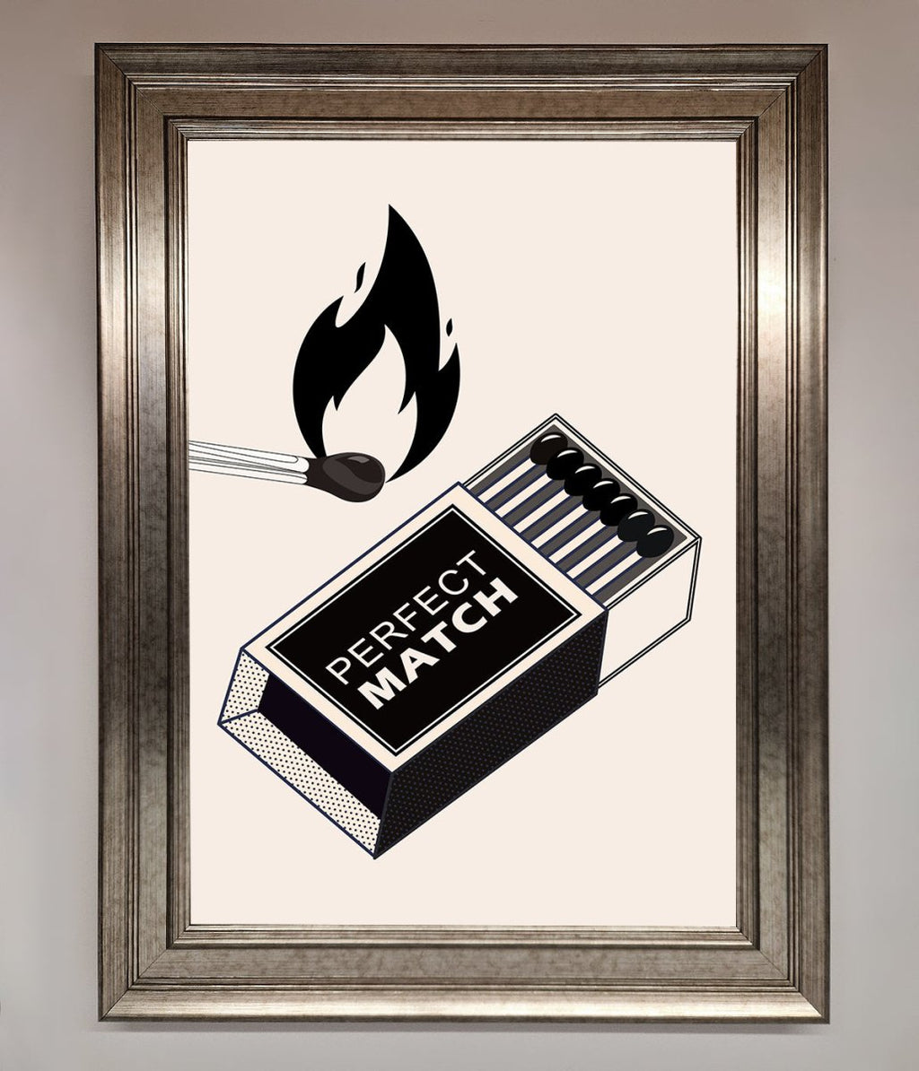 Perfect Match Framed Print