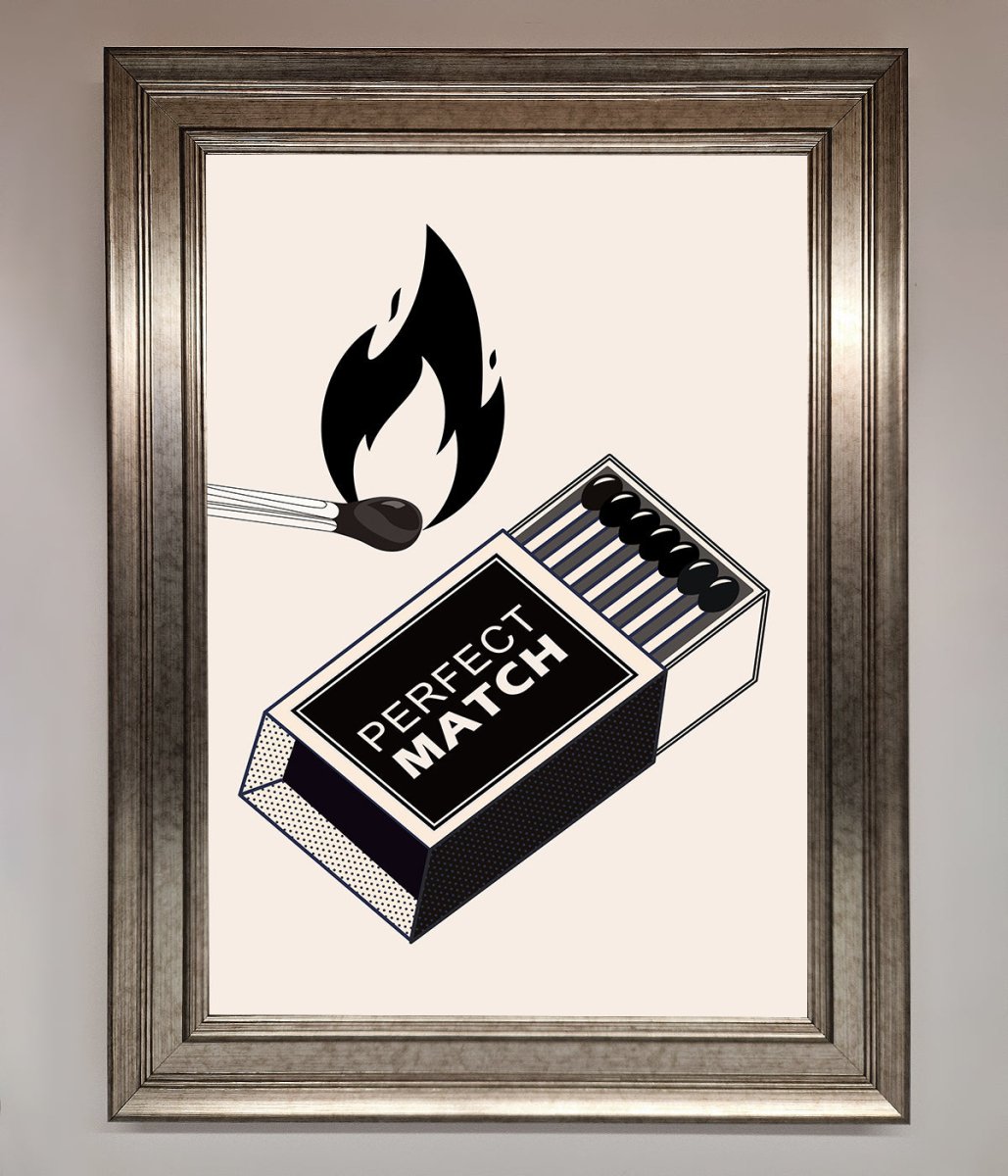 Perfect Match Framed Print