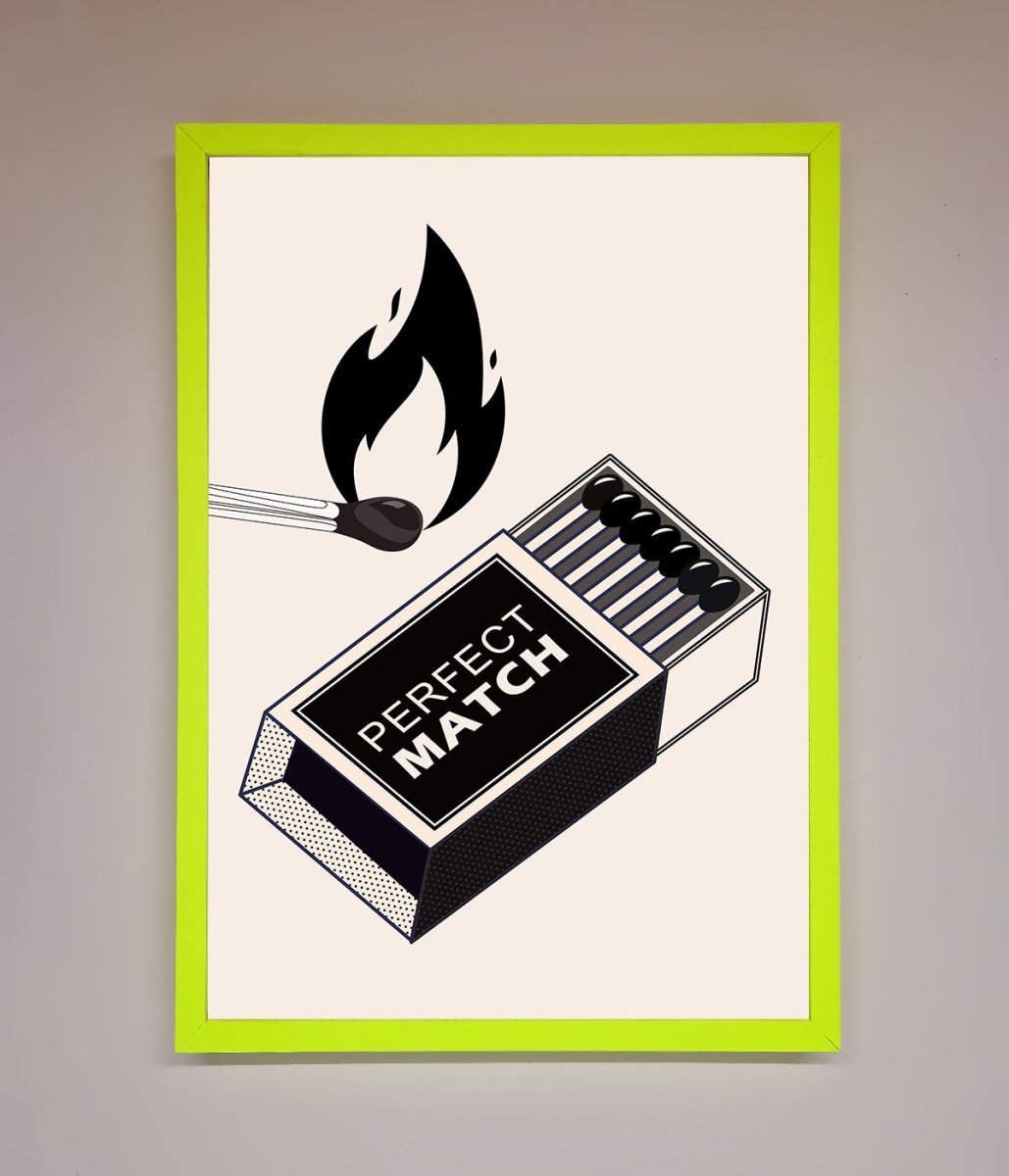Perfect Match Framed Print