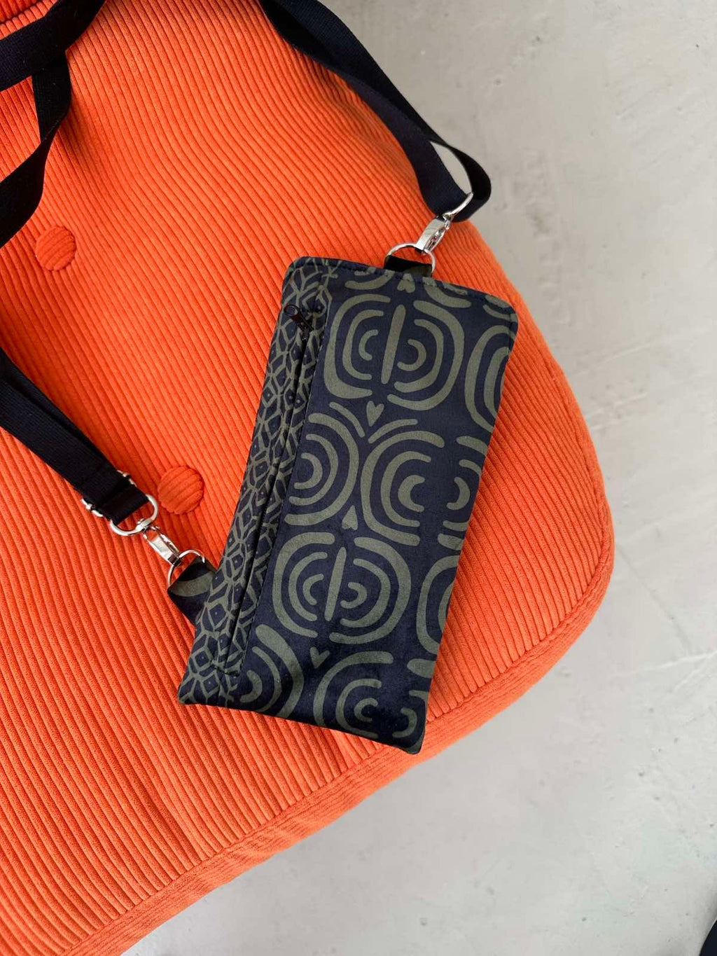 Phone Bag - Khaki Pattern