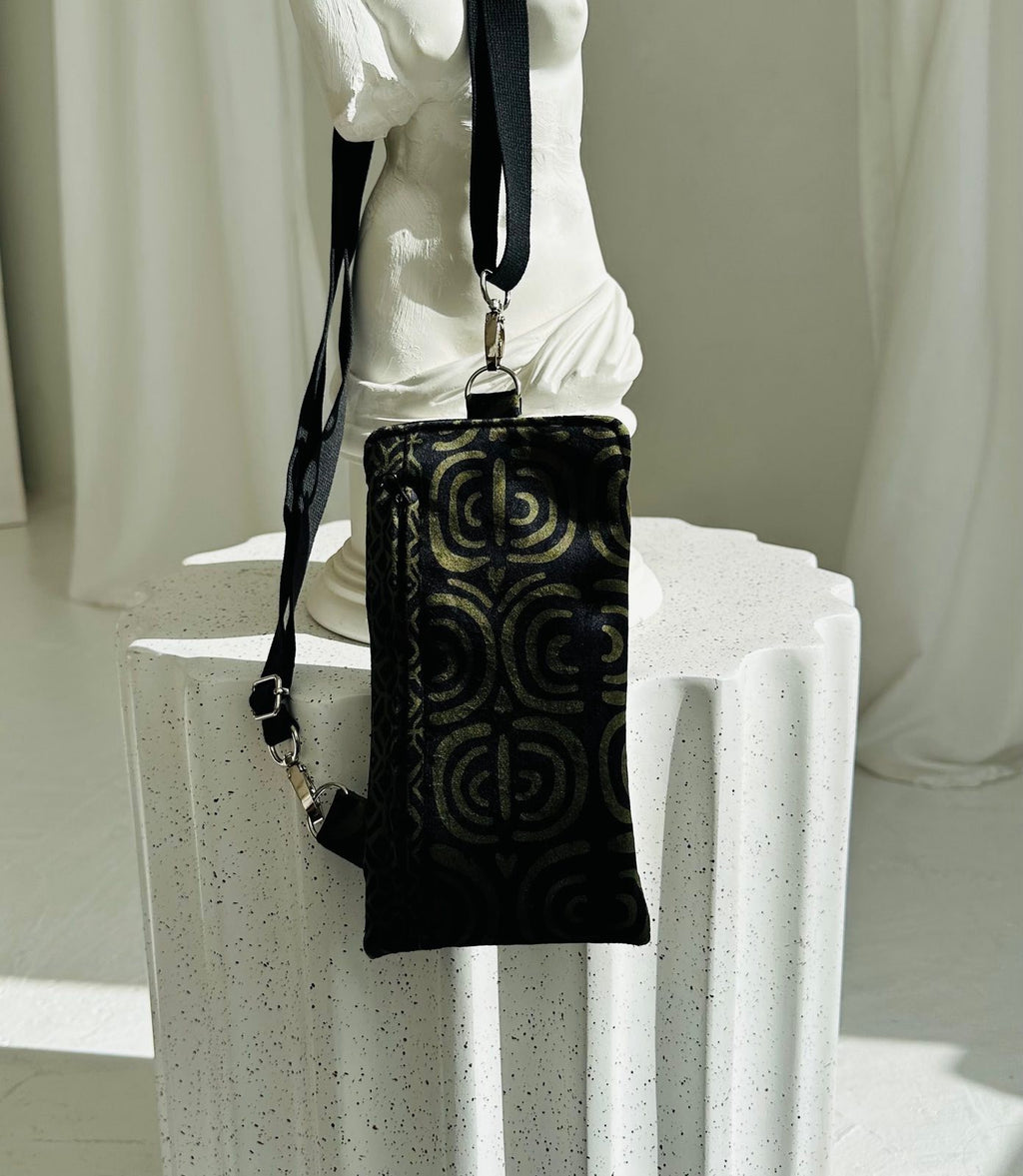 Phone Bag - Khaki Pattern