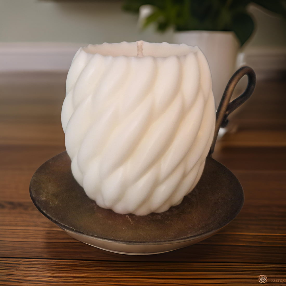Natural Unscented Pillar Candles