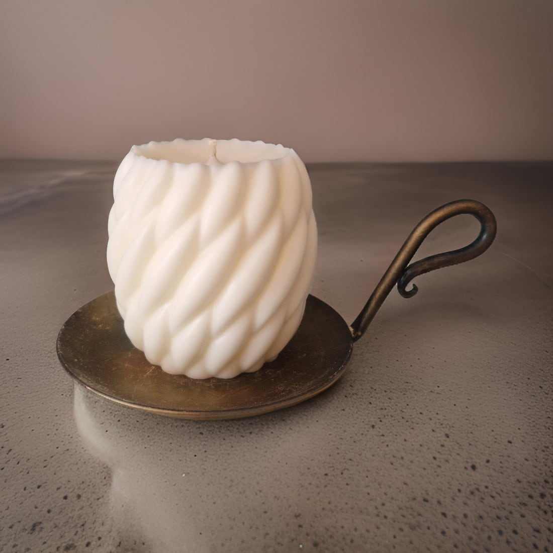 Natural Unscented Pillar Candles