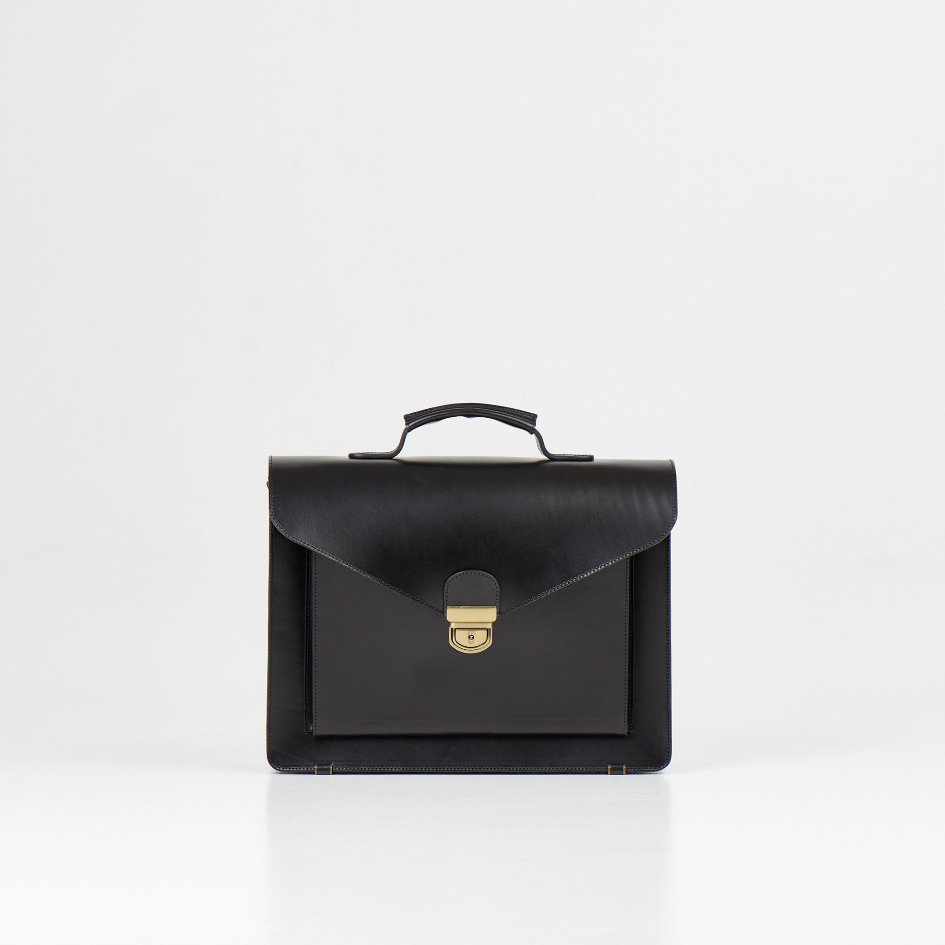 Handmade Estonian Leather Briefcase – Durable & Unique Design by Papillon at www.brixbailey.com