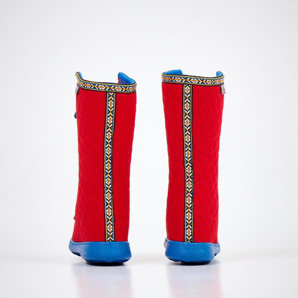 Norwegian Felted Wool Boots – Lightweight, Warm & Grippy by Nesna Lobben at www.brixbailey.com