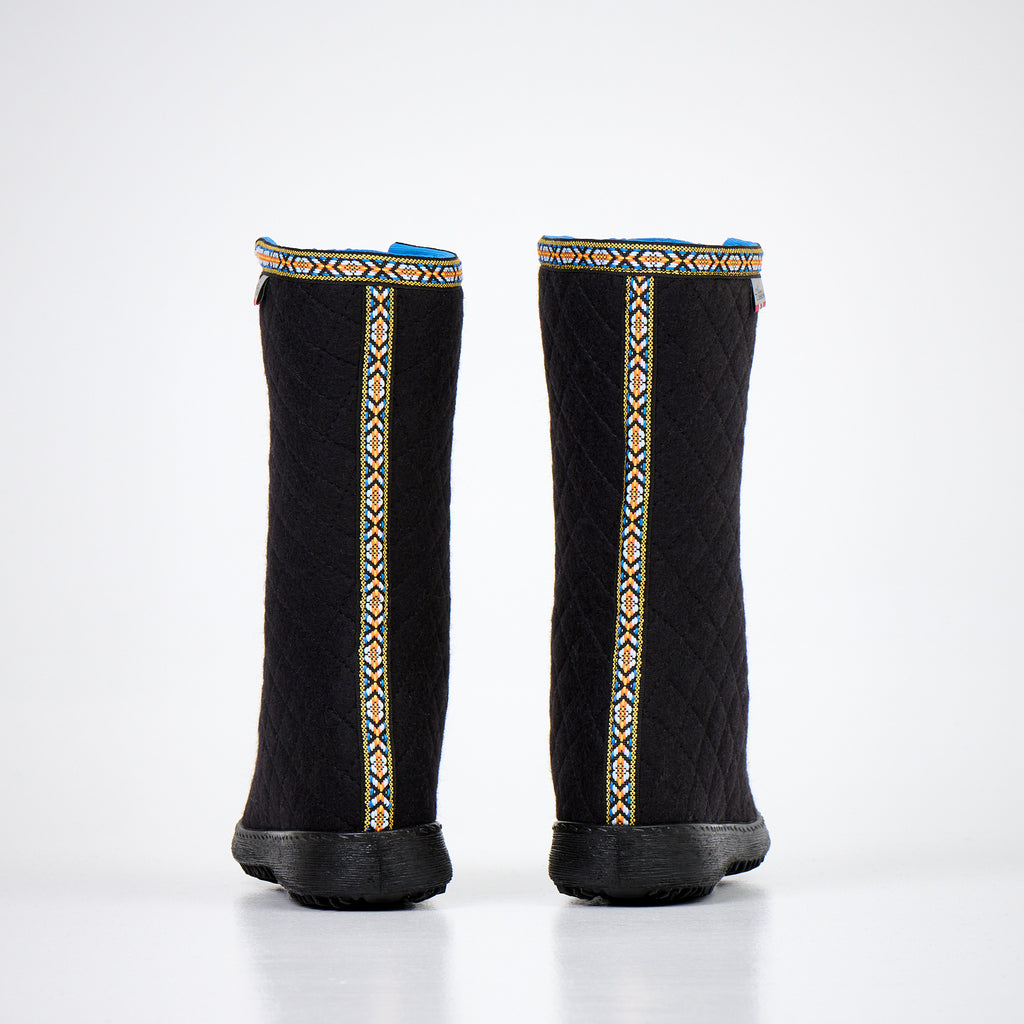 Norwegian Felted Wool Boots – Lightweight & Warm for Winter by Nesna Lobben at www.brixbailey.com
