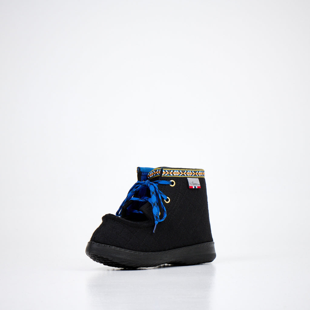 Norwegian Felted Wool Boots – Breathable & Non-Slip Traction by Nesna Lobben at www.brixbailey.com
