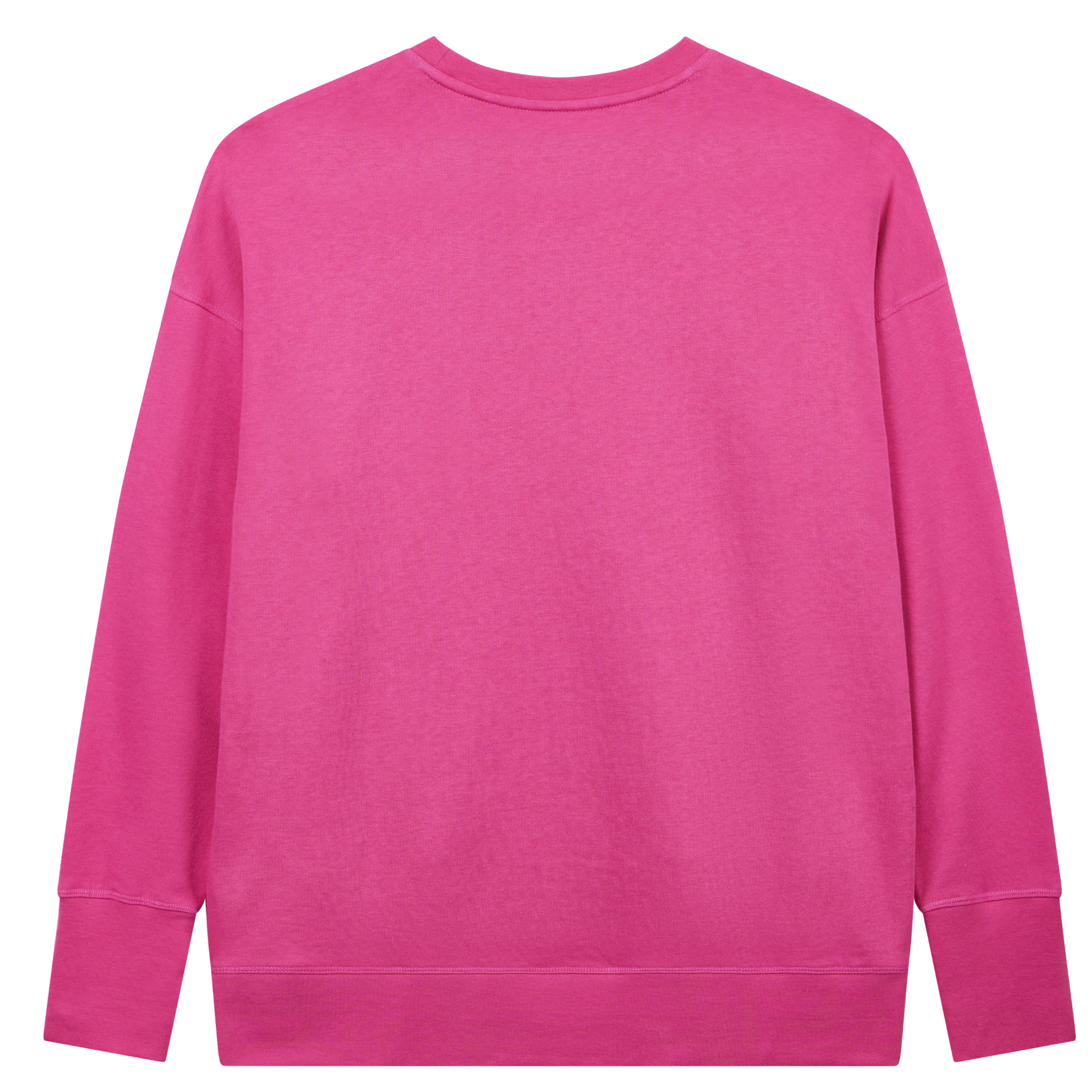 Longline Unisex Sweatshirt in Organic Cotton and Modal