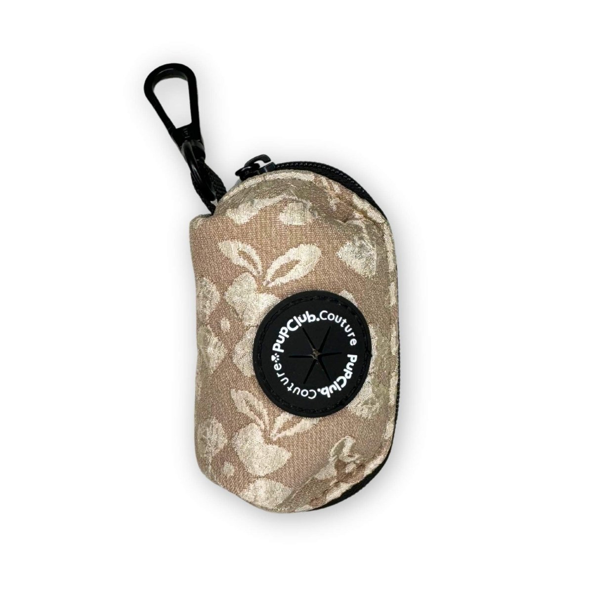 Luxe Poo Bag Holder in Toffee Latte Petals