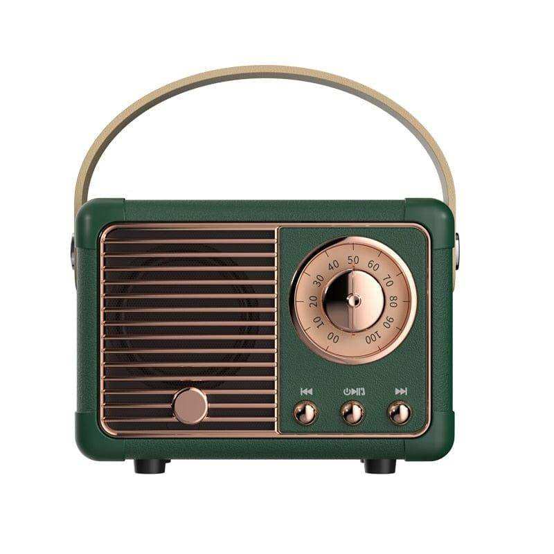 Portable Retro Bluetooth Speaker in Five Colours
