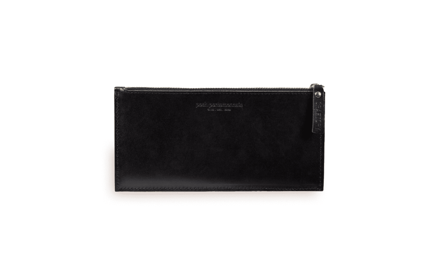 Posh Portemonnaie Wallet – Sleek, Premium Leather Elegance by Craftory at brixbailey.com