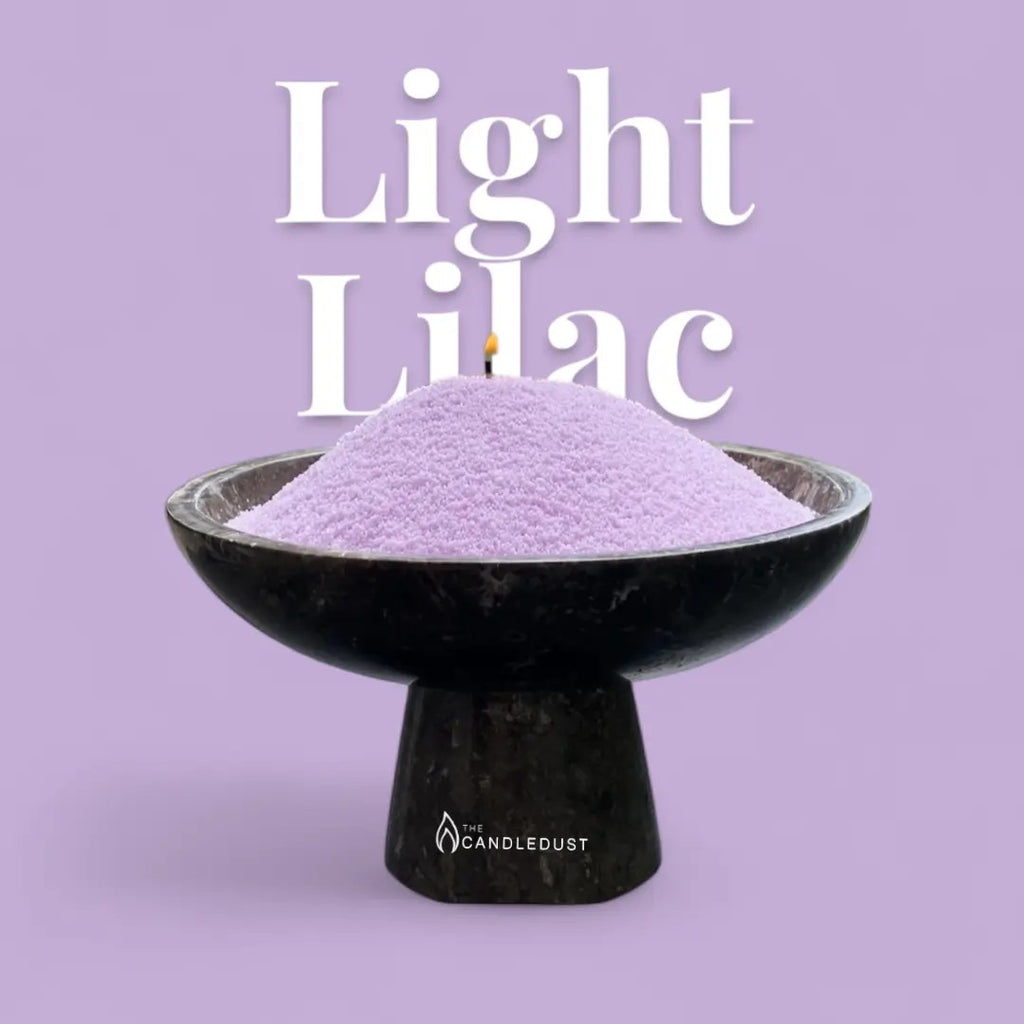 Powdered Candle Refill Kit – Unscented Light Lilac, 330g