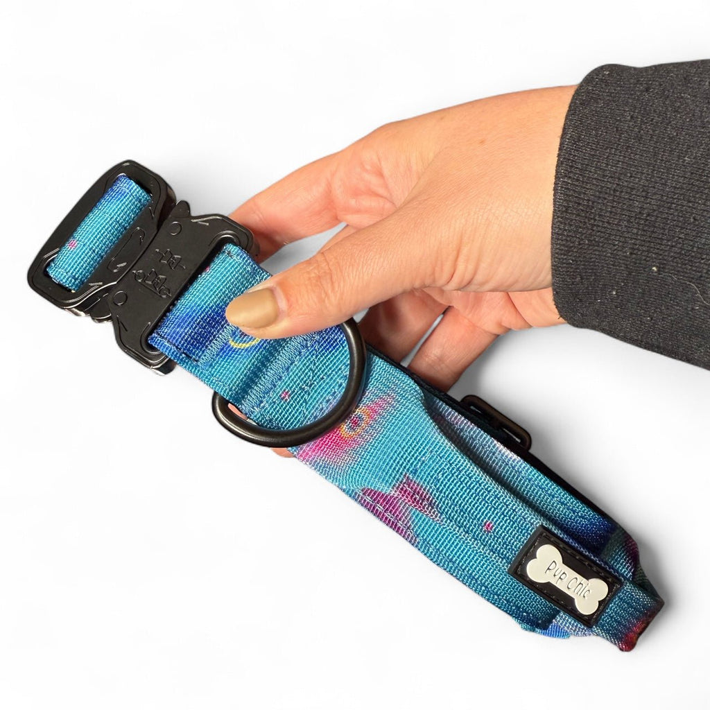 Power Peacock Adjustable Tactical Dog Collar