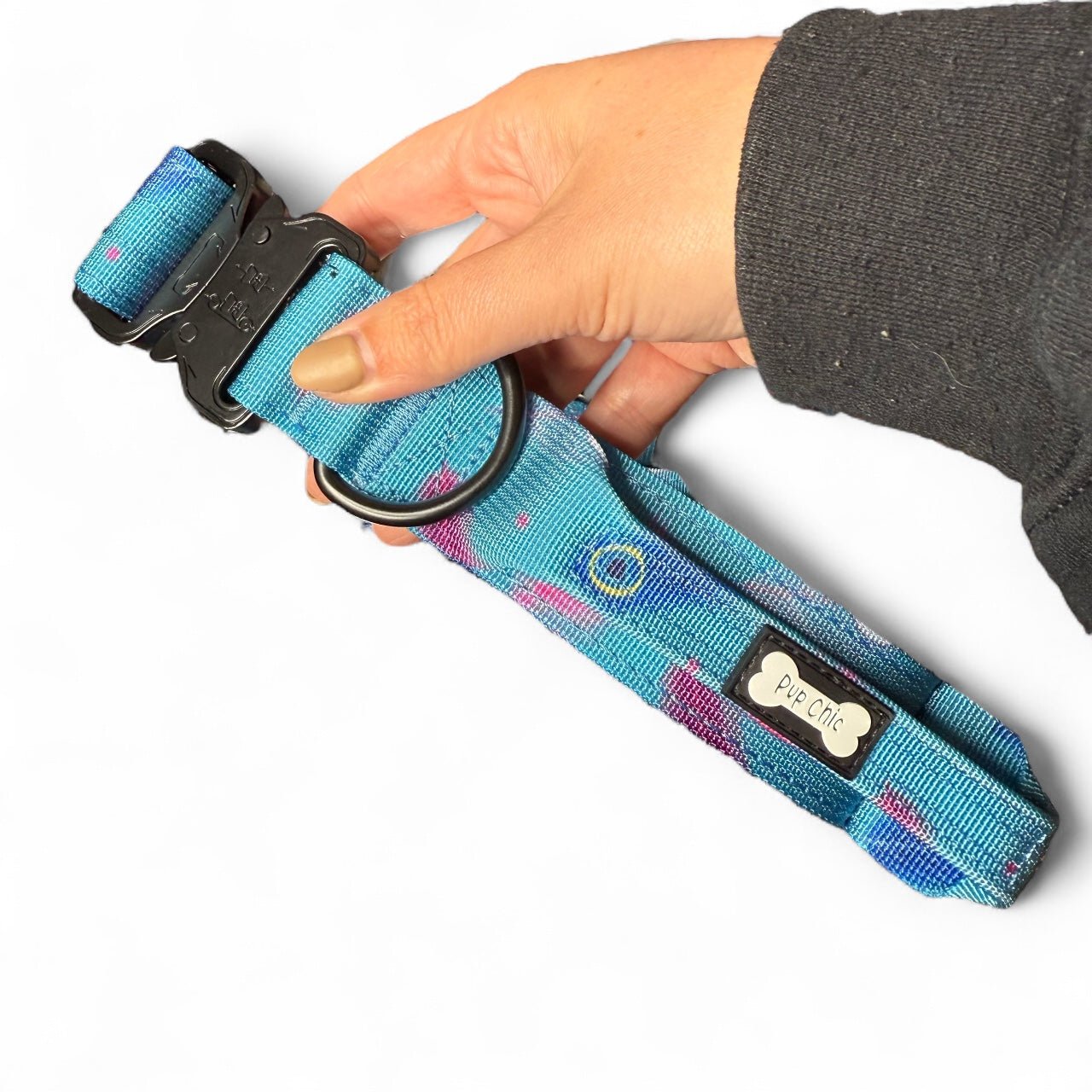 Power Peacock Adjustable Tactical Dog Collar
