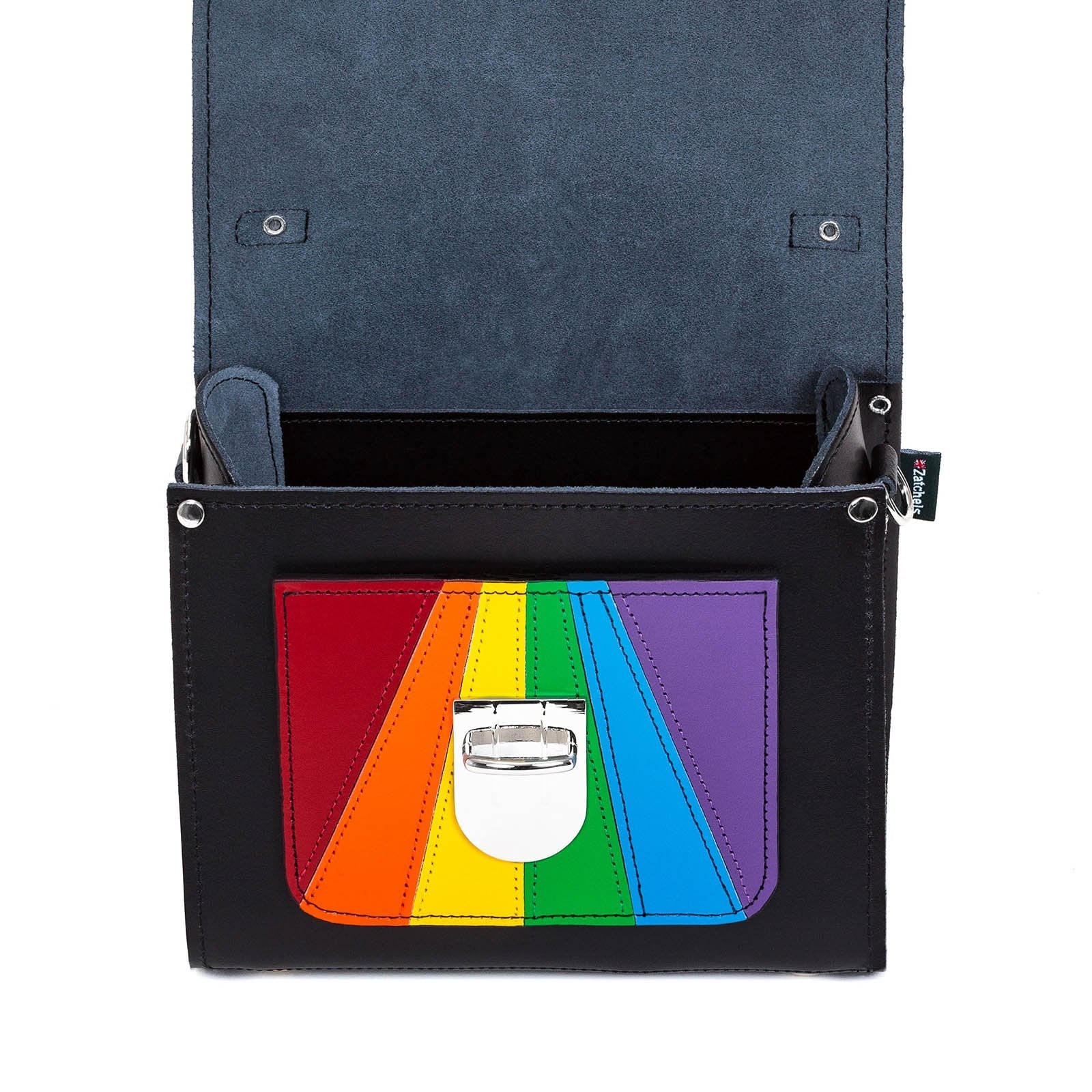 Handmade Leather Sugarcube Handbag Pride