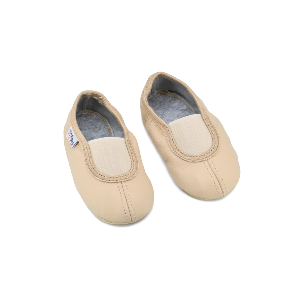 Classic Leather Slippers - Handcrafted European Comfort with Non-Slip Rubber Sole by Hip-Hop at www.brixbailey.com