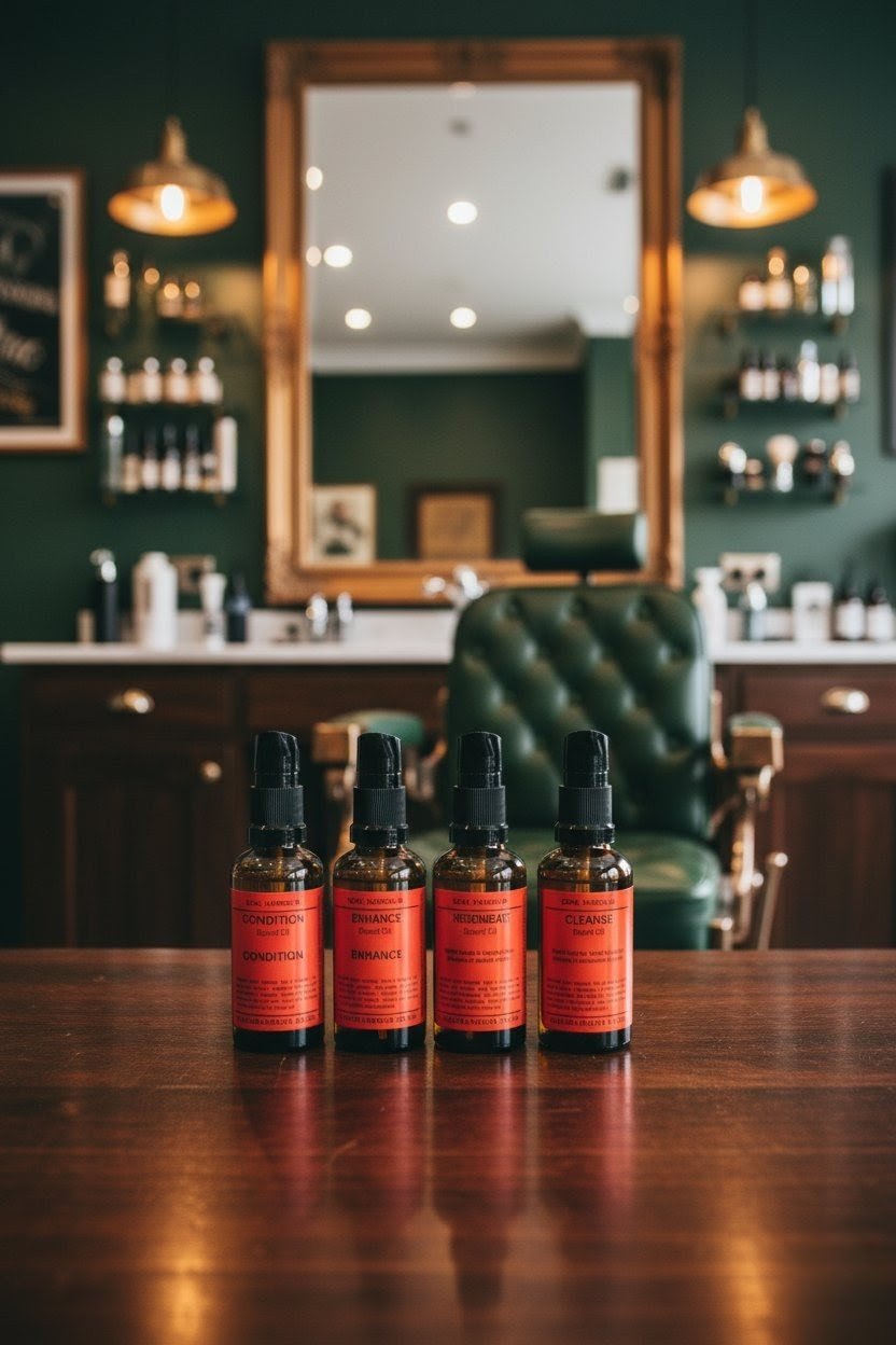 Pure and Natural Beard Oil Collection