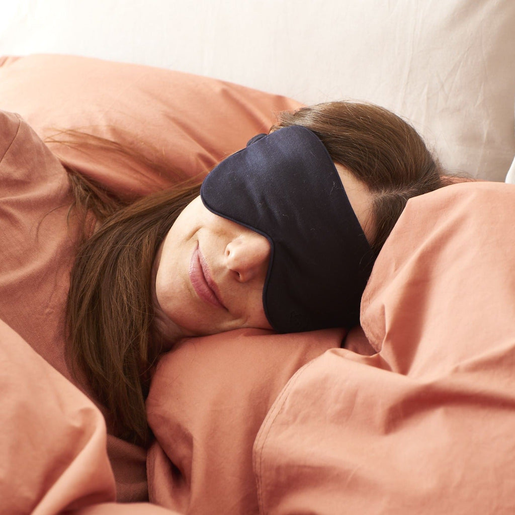 Pure Merino Chocolate Brown Sleep Eye Mask
